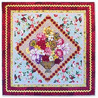 Floral Bouquet Medallion by Cathie Hoover